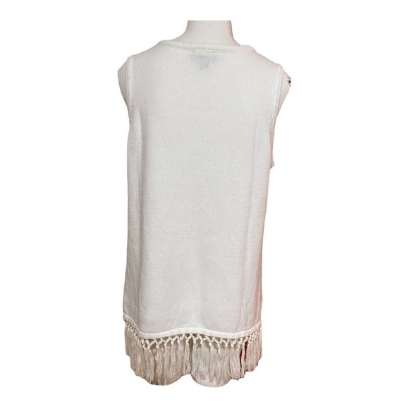 Jason Wu J Fringe Bottom Cotton Blend Size M - Picture 5 of 9